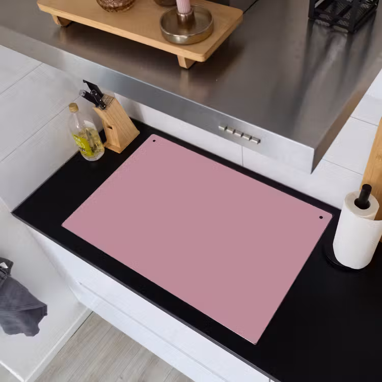 Dusty - Mauve - Paars Inductie beschemer met haakjes klein 777 -sfeer1