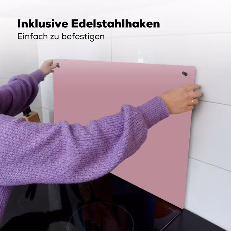 Dusty - Mauve - Paars Inductie beschemer met haakjes klein 777 -ky-ophangen-de