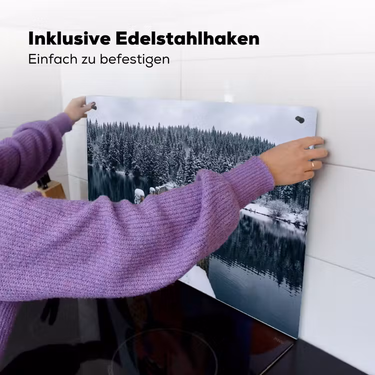 Steiger - Meer - Sneeuw - Bergen - Rustgevend Inductie beschemer met haakjes klein -ky-ophangen-de