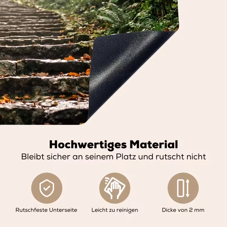 Stenen - Trap - Bos - Natuur Inductie beschemer met haakjes klein -ky-onderkant-de