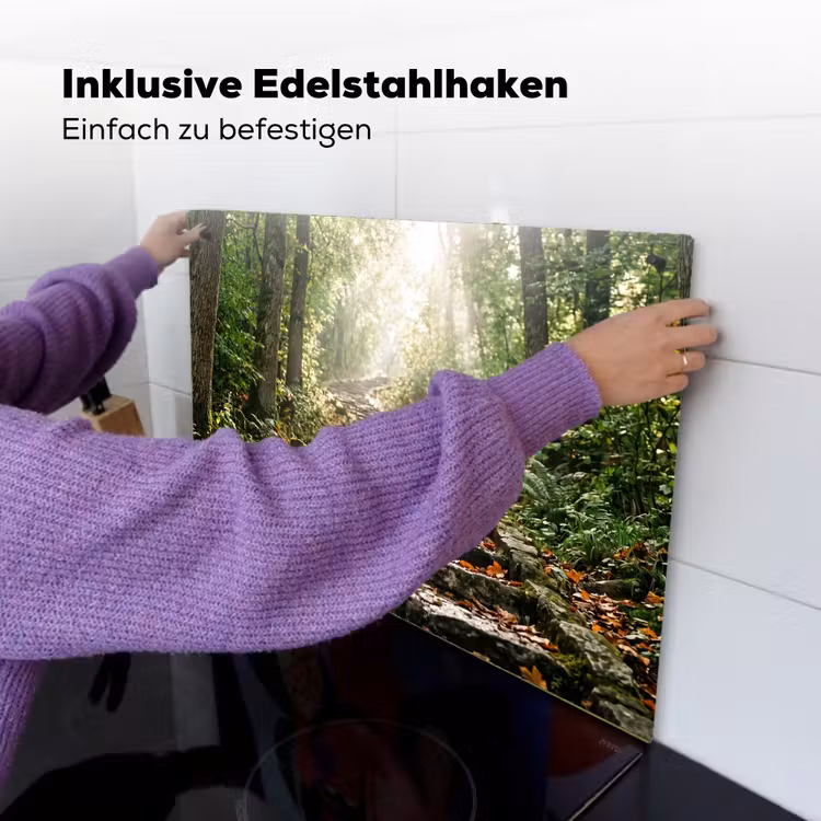 Stenen - Trap - Bos - Natuur Inductie beschemer met haakjes klein -ky-ophangen-de