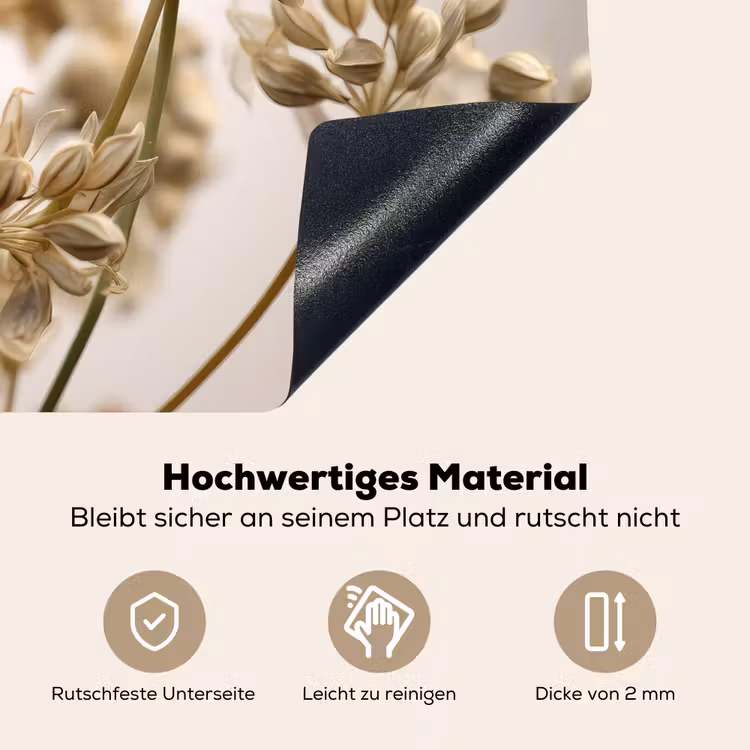 2-in-1 Herdabdeckplatte & Spritzschutz - Sterne des Herbstes - Sterren van de Herfst Inductie beschemer met haakjes klein