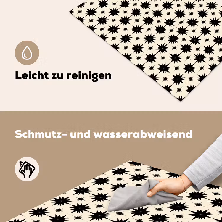 Stervormen - Geometrisch - Zwart Inductie beschemer met haakjes klein 777 -ky-schoon-de