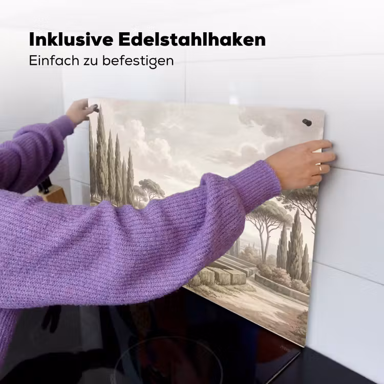 Vallei - Tuin - Natuur - Groen Inductie beschemer met haakjes klein -ky-ophangen-de