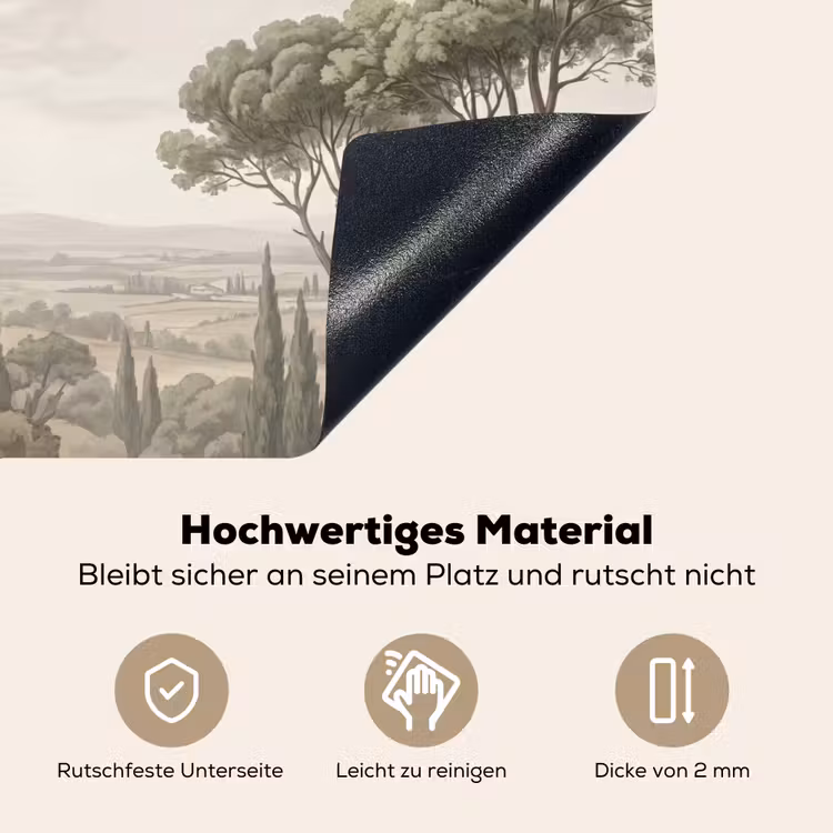 Vallei - Bos - Natuur - Groen Inductie beschemer met haakjes klein -ky-onderkant-de