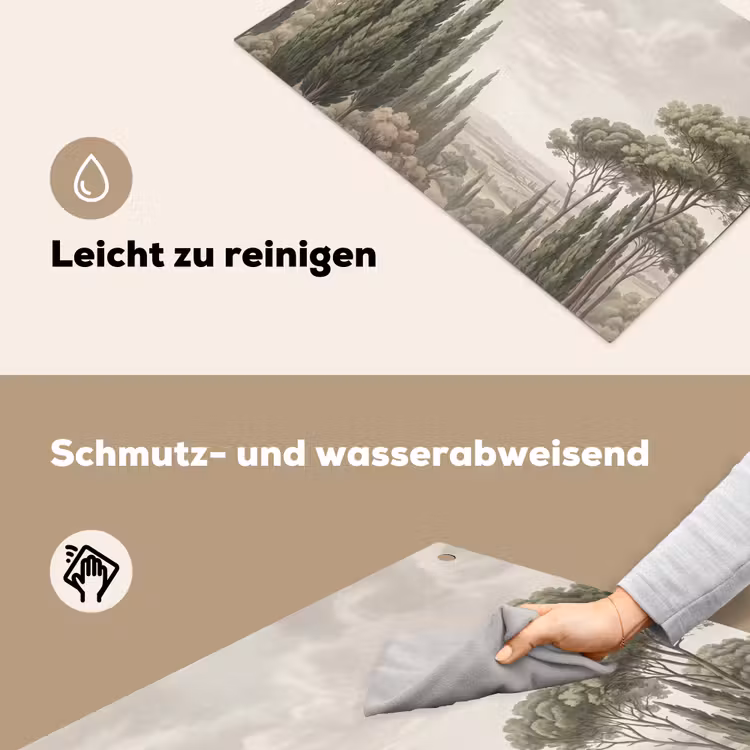 Vallei - Bos - Natuur - Groen Inductie beschemer met haakjes klein -ky-schoon-de