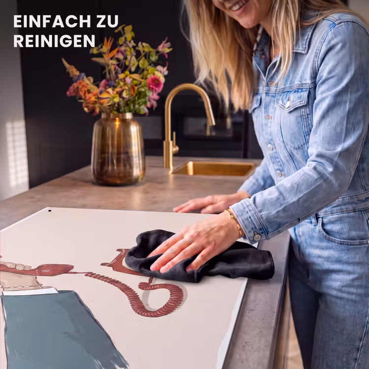 Telefoon - Hand - Vintage - Communicatie - Rood Inductie beschemer met haakjes klein -ky-schoon-de