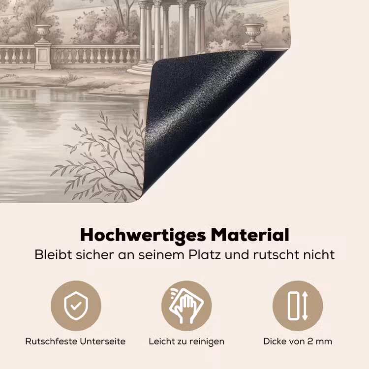 Terras - Water - Natuur - Landschap Inductie beschemer met haakjes klein -ky-onderkant-de