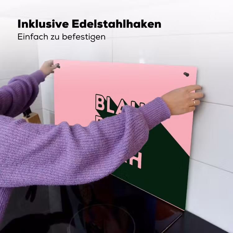 Tekst - Grafisch - Groen - Schaduw Inductie beschemer met haakjes klein -ky-ophangen-de