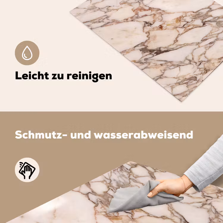 Textuur - Gesteente - Aderen - Abstract - Wit Inductie beschemer met haakjes klein -ky-schoon-de