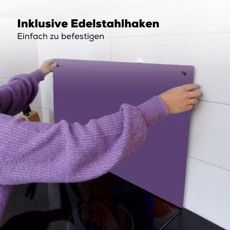 Deep - Plum - Paars Inductie beschemer met haakjes klein 777 -ky-ophangen-de