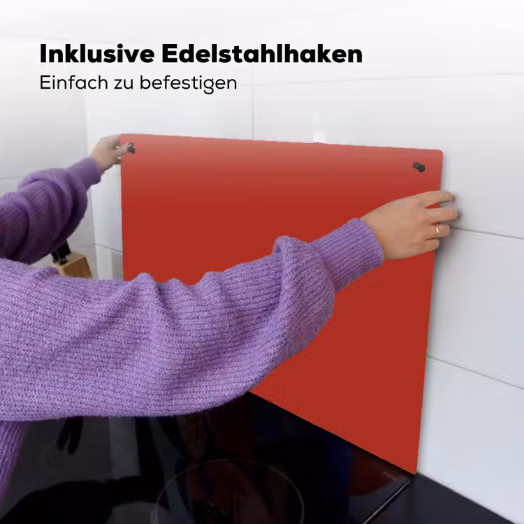 Deep - Crimson - Rood Inductie beschemer met haakjes klein 777 -ky-ophangen-de