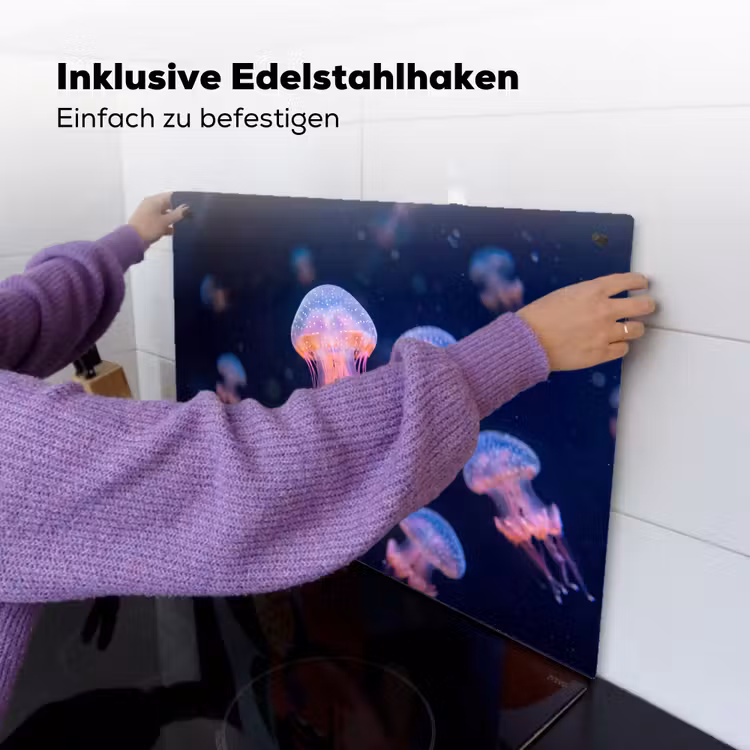 Dier - Onderwater - Natuur - Roze - Mysterieus Inductie beschemer met haakjes klein -ky-ophangen-de