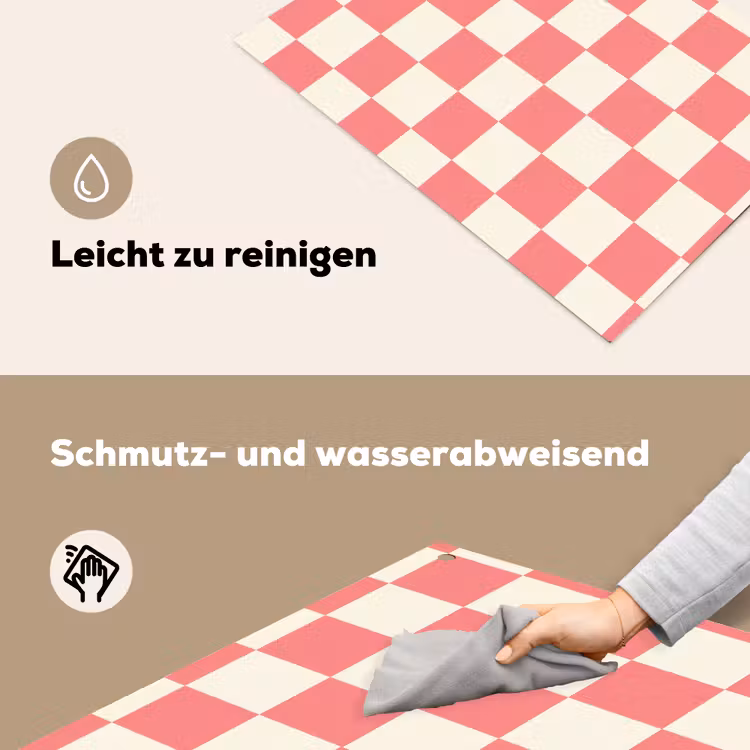 Traditioneel - Patroon - Roze Inductie beschemer met haakjes klein 777 -ky-schoon-de