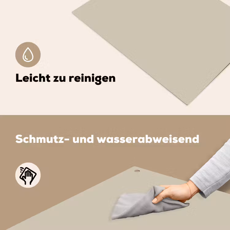 Urban - Pebble - Grijs Inductie beschemer met haakjes klein 777 -ky-schoon-de