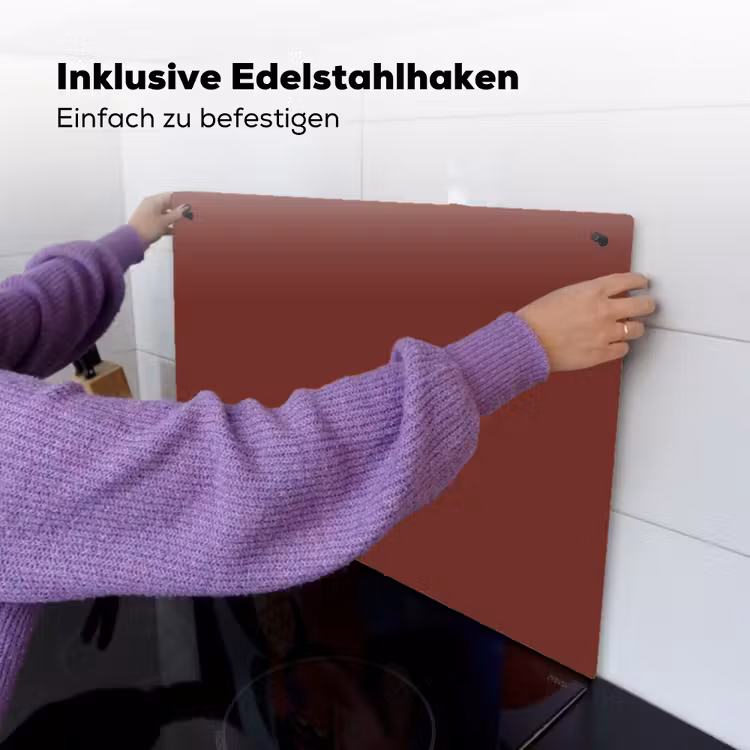 Valentine - Velvet - Rood Inductie beschemer met haakjes klein 777 -ky-ophangen-de
