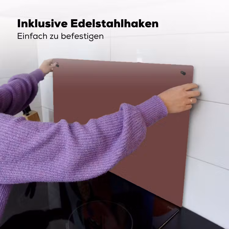 Velvet - Merlot - Rood Inductie beschemer met haakjes klein 777 -ky-ophangen-de
