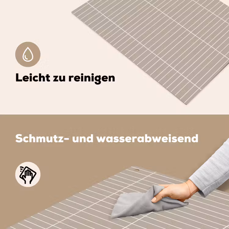 Verticaal - Wandtegel - Licht Beige Inductie beschemer met haakjes klein 777 -ky-schoon-de