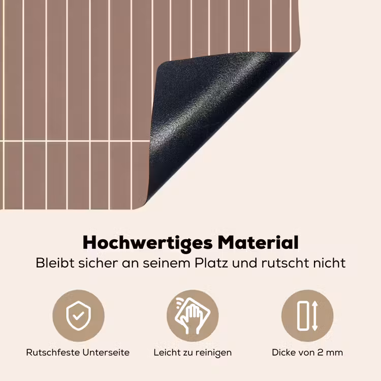 Verticaal - Wandtegel - Terracotta Inductie beschemer met haakjes klein 777 -ky-onderkant-de
