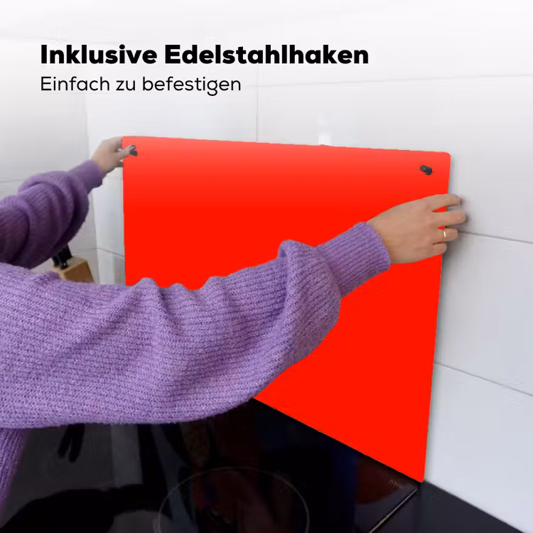 Vibrant - Vermilion - Rood Inductie beschemer met haakjes klein 777 -ky-ophangen-de