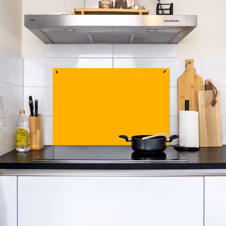 Vivid - Amber - Geel Inductie beschemer met haakjes klein 777 -sfeer2