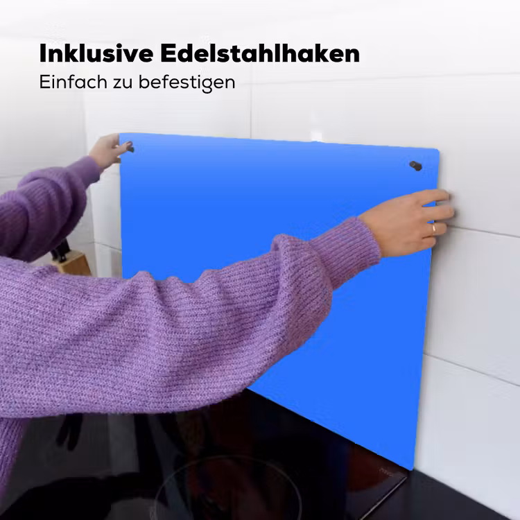 Vivid - Cobalt - Blauw Inductie beschemer met haakjes klein 777 -ky-ophangen-de