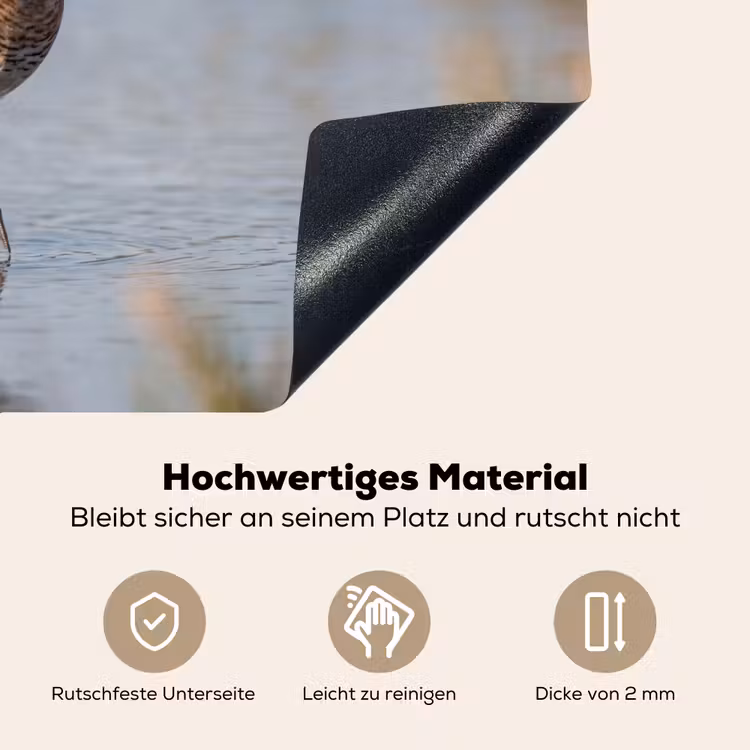 Vogel - Steltloper - Water - Natuur Inductie beschemer met haakjes klein -ky-onderkant-de