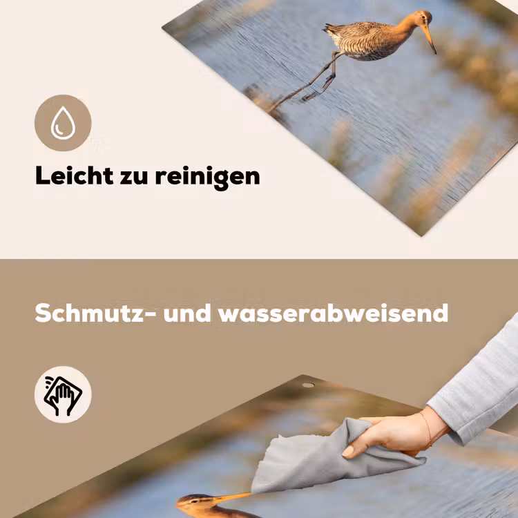 Vogel - Steltloper - Water - Natuur Inductie beschemer met haakjes klein -ky-schoon-de