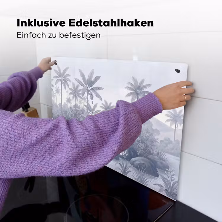 Vogel - Water - Tropisch - Natuur - Blauw Inductie beschemer met haakjes klein -ky-ophangen-de