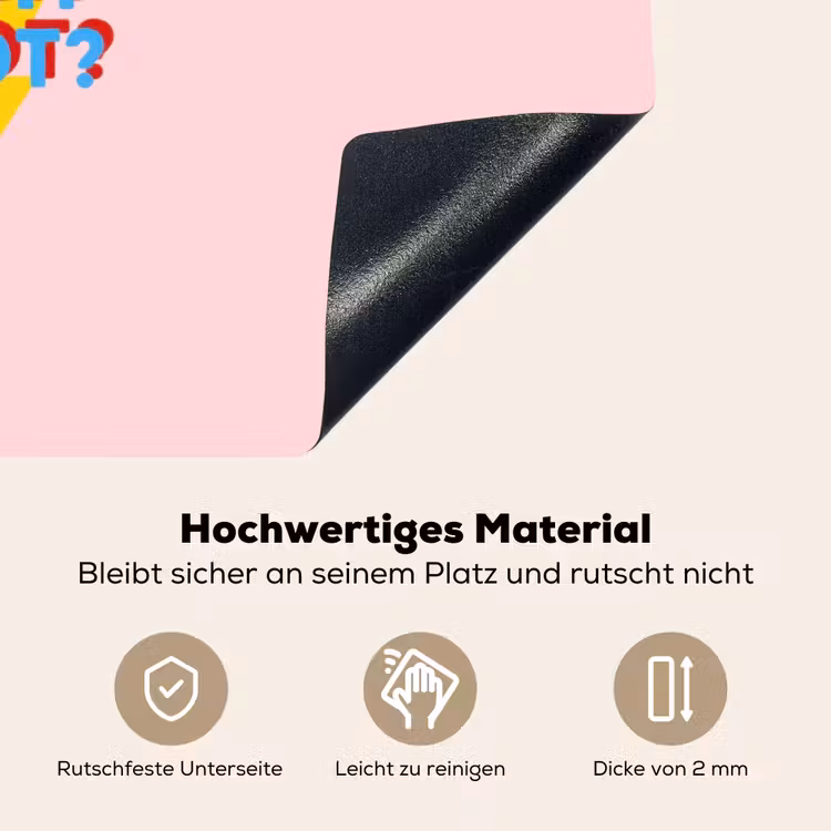Why not - Bliksem - Roze Inductie beschemer met haakjes klein -ky-onderkant-de