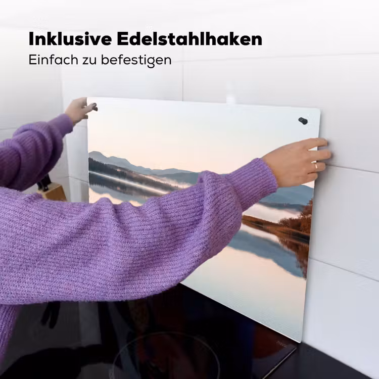 Water - Bomen - Mistlaag Inductie beschemer met haakjes klein -ky-ophangen-de