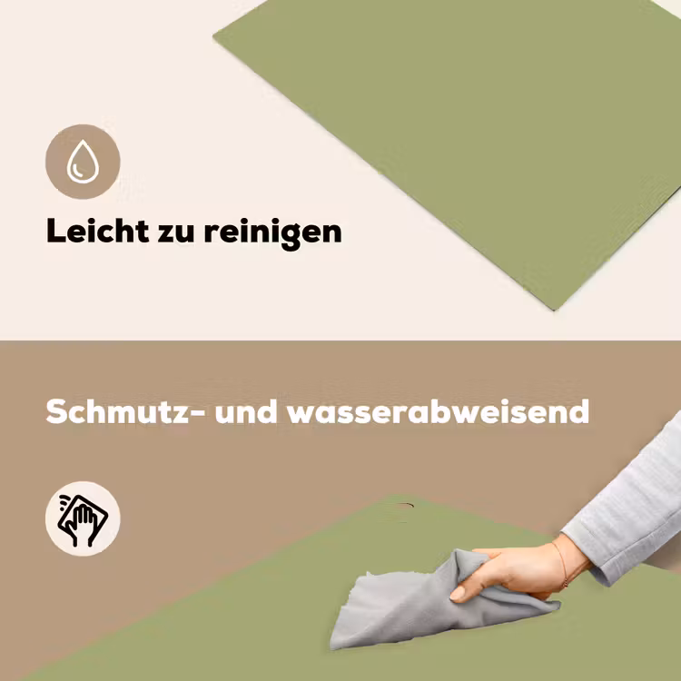 Whispering - Sage - Groen Inductie beschemer met haakjes klein 777 -ky-schoon-de
