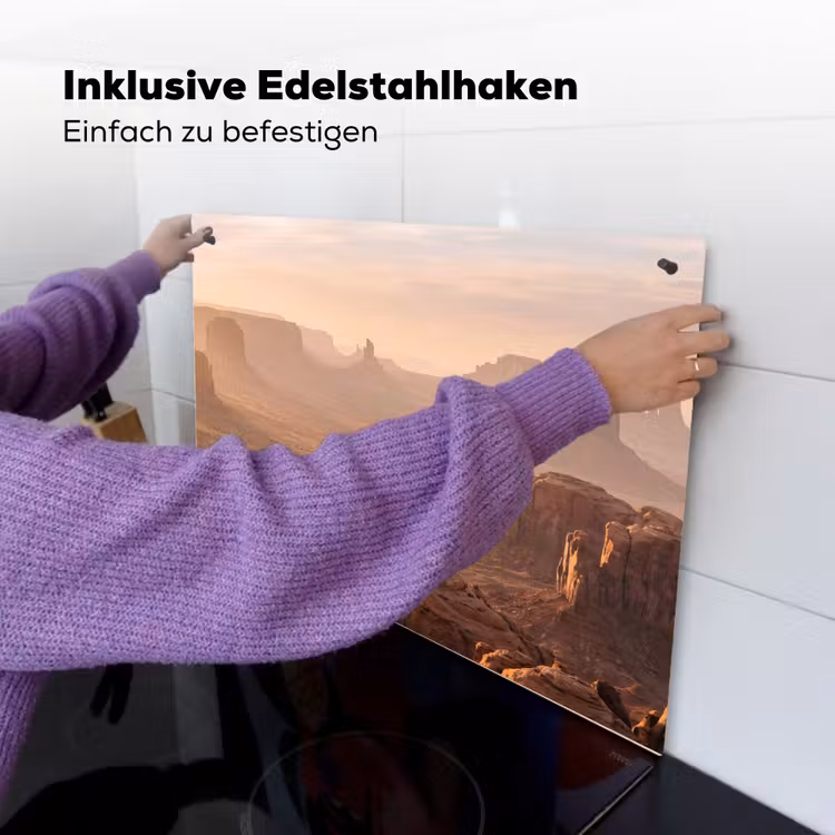 Woestijn - Landschap - Natuur Inductie beschemer met haakjes klein -ky-ophangen-de