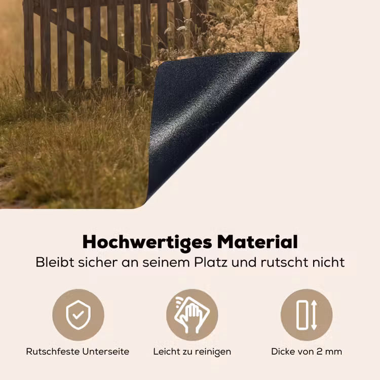 Hek - Natuur - Mist - Veld Inductie beschemer met haakjes klein -ky-onderkant-de
