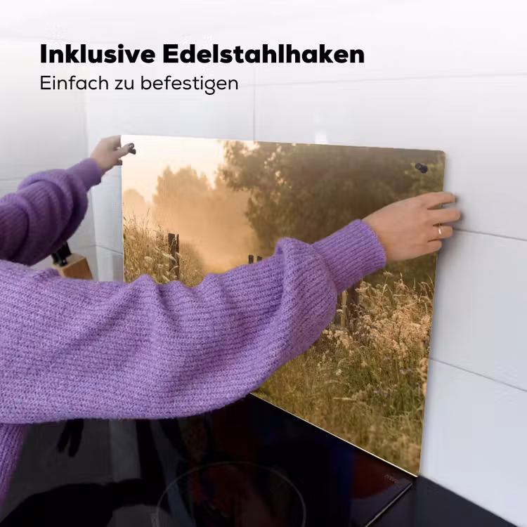 Hek - Natuur - Mist - Veld Inductie beschemer met haakjes klein -ky-ophangen-de