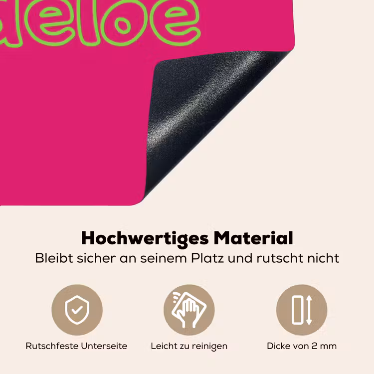 Toedeloe - Groen - Roze Inductie beschemer met haakjes klein -ky-onderkant-de