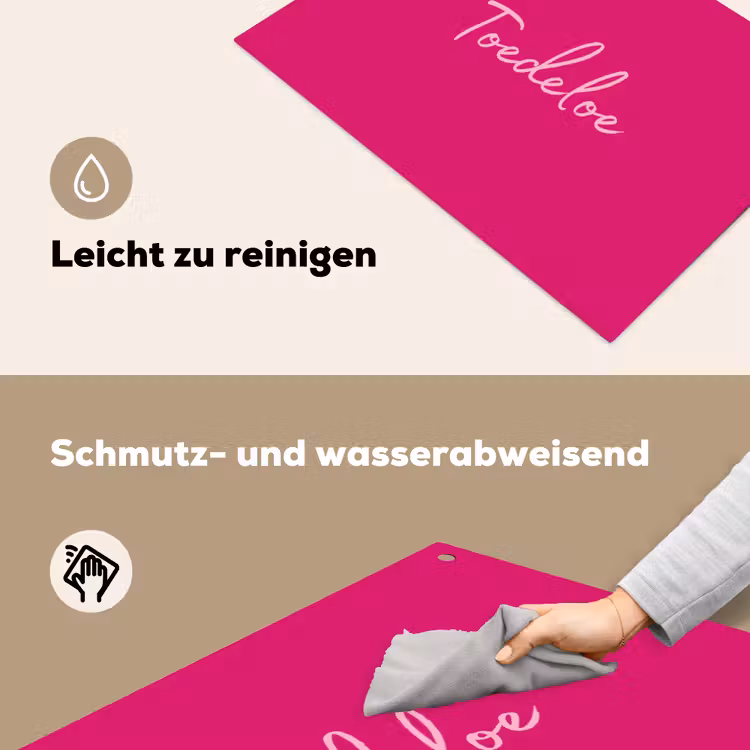 Toedeloe - Roze Inductie beschemer met haakjes klein -ky-schoon-de