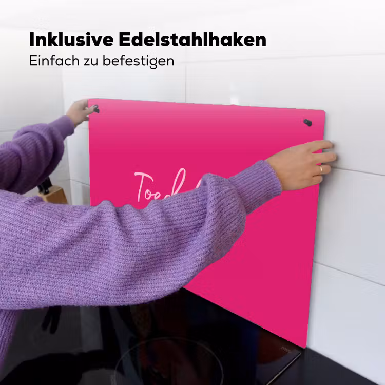 Toedeloe - Roze Inductie beschemer met haakjes klein -ky-ophangen-de