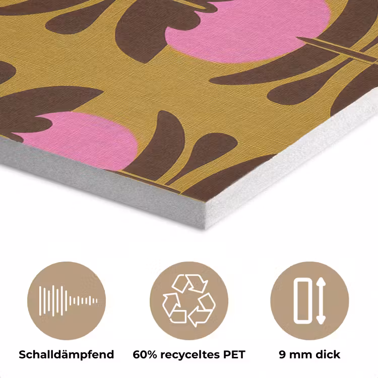 Abstract - Bloemen - Roze PET vilt klein 837 -closeup_DE