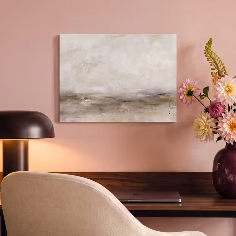 Abstrakt - Landschap - Modern - Beige - Kunst PET vilt klein -sfeer3