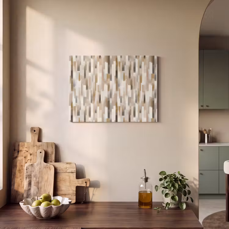 Abstract - Patroon - Kwaststreken PET vilt klein 837 -sfeer2