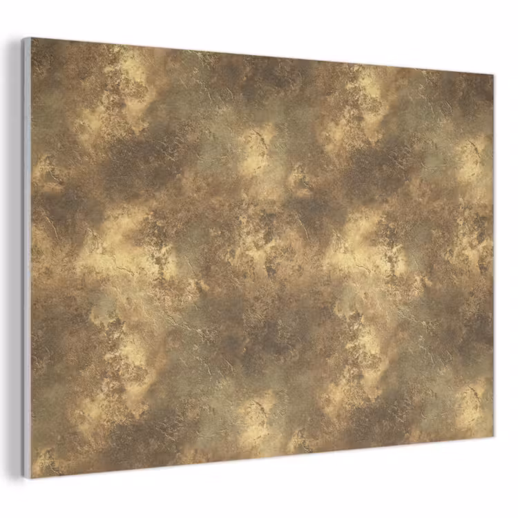 Antiek - Metaallook - Goud PET vilt klein 837 -3d