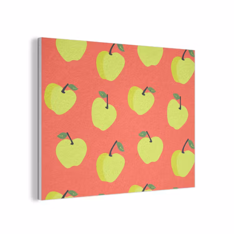 Appels - Modern - Groen PET vilt klein 837 -3d