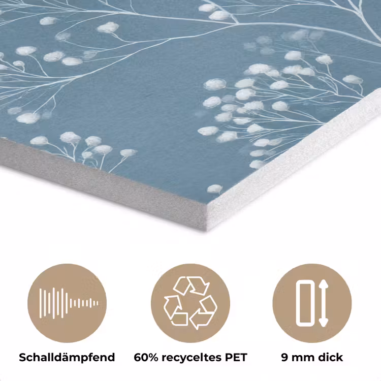 Takken - Bessen - Patroon - Lichtblauw PET vilt klein 837 -closeup_DE