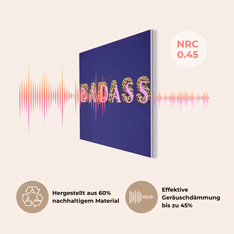 Badass - Panterpint - Schaduw - Roze PET vilt klein -USP_DE
