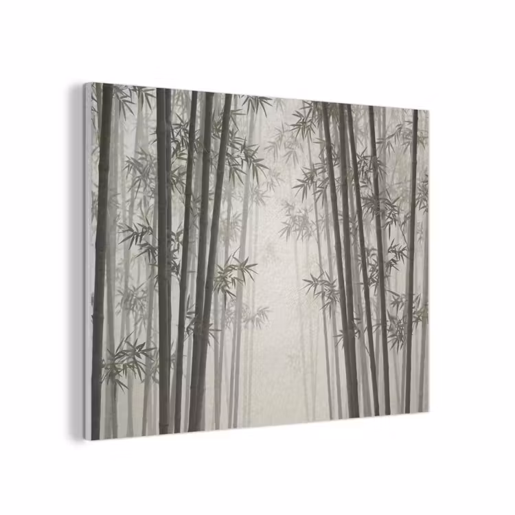 Bamboe - Bos - Mist - Natuur PET vilt klein -3d