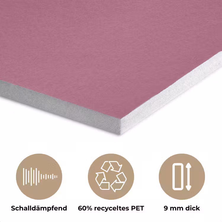 Berry - Roze -Pink PET vilt klein 837 -closeup_DE