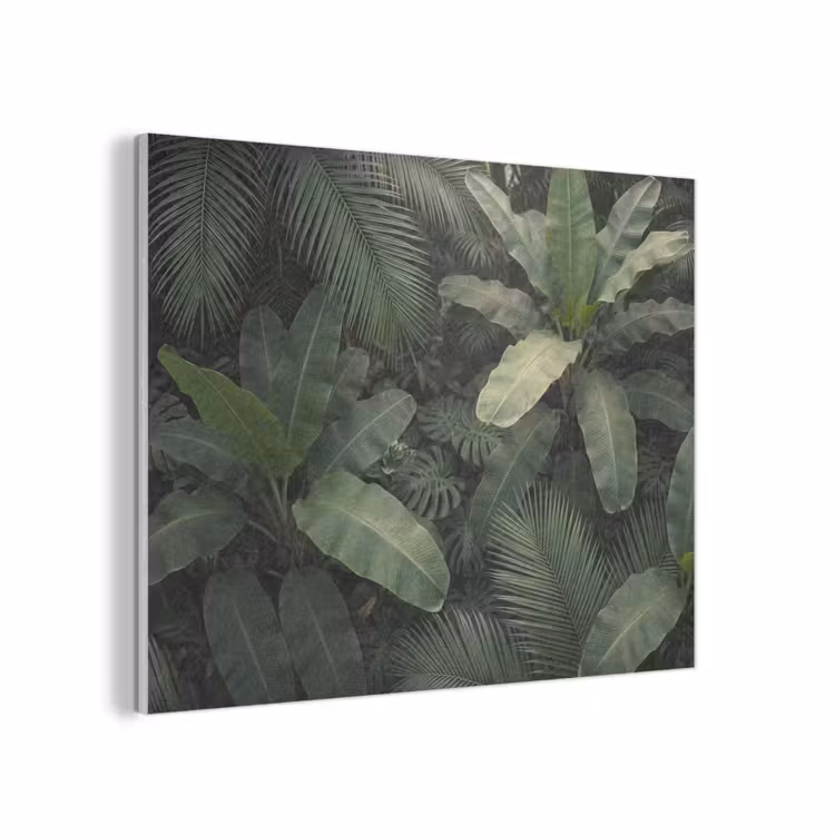 Bladeren - Groen - Tropisch - Natuur PET vilt klein -3d