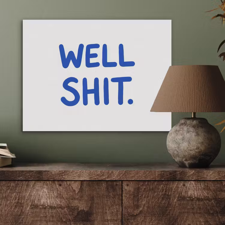 Blauw - Quote - Wit PET vilt klein -sfeer2