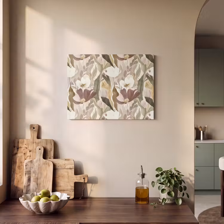 Bloemen - Aquarel - Kleurrijk PET vilt klein 837 -sfeer2